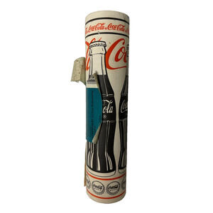 Vintage Collectible Coca Cola Coke Brand Bottle Wall Covering RARE 8 1/2"x5 yds